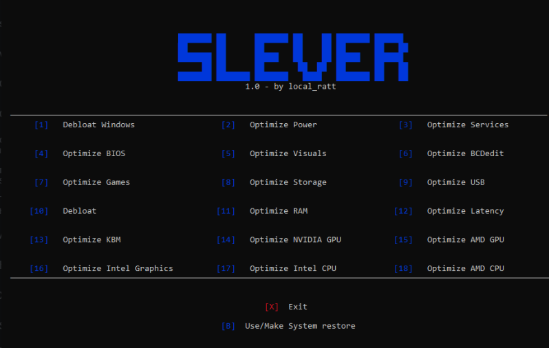 SleverTweaks